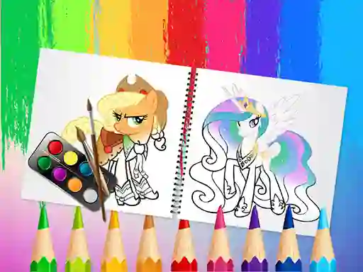 لعبة Sweet Pony Coloring Book على الانترنت