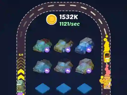 لعبة Merge Car على الانترنت