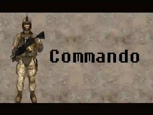 لعبة Commando على الانترنت