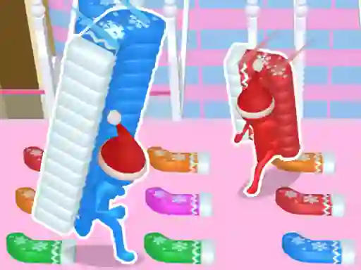 لعبة Christmas Bridge Runner على الانترنت