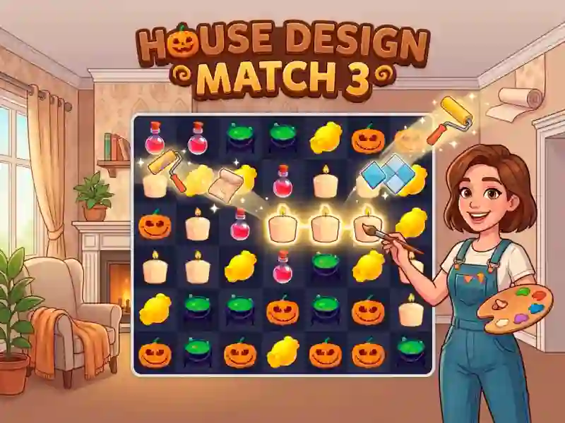 لعبة House Design Match 3 على الانترنت