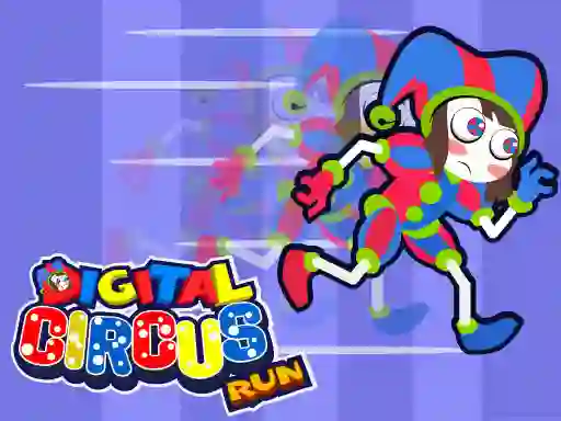 لعبة Digital Circus Run على الانترنت