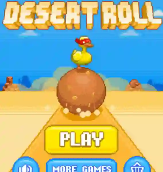 لعبة Desert Roll على الانترنت