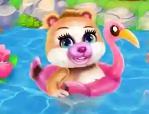 لعبة Cute Bear Caring على الانترنت