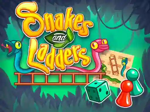 لعبة Snakes and Ladders على الانترنت