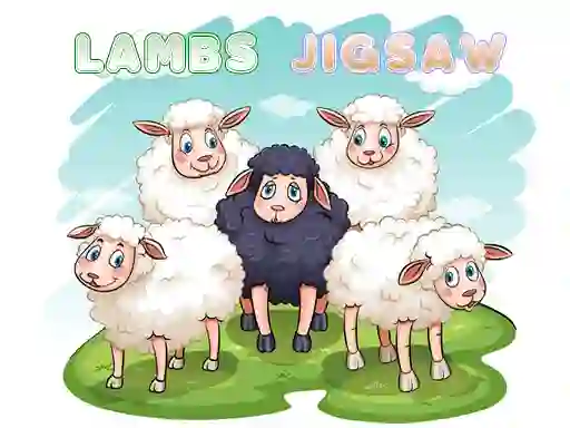 لعبة Lambs Jigsaw على الانترنت