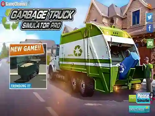 لعبة Garbage Truck Simulator على الانترنت