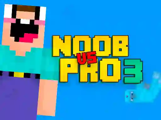 لعبة Noob vs Pro 3 على الانترنت
