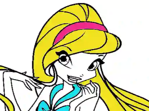 لعبة Winx Coloring book على الانترنت