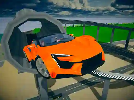 لعبة Car Stunt Driving 3d على الانترنت