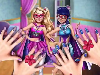 لعبة Princess Superheroes: Beauty Salon على الانترنت