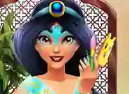 لعبة Jasmine Fun Skin Care على الانترنت