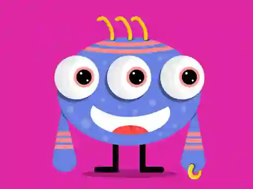 لعبة Cute Little Monsters Memory على الانترنت
