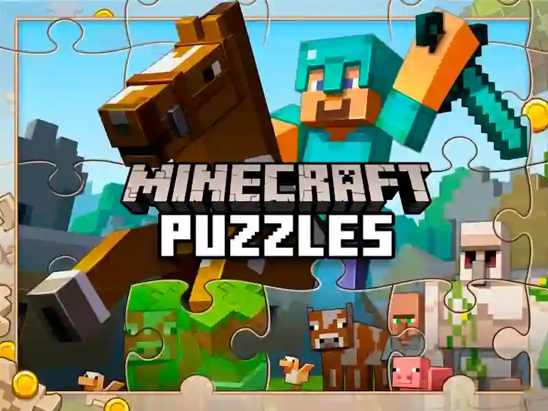 لعبة Minecraft Puzzles على الانترنت