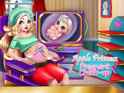لعبة Apple Princess Pregnant Check Up على الانترنت