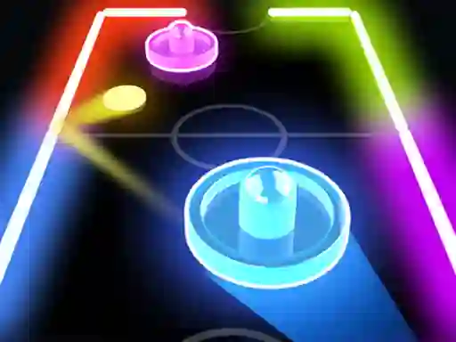 لعبة Glow Hockey HD على الانترنت