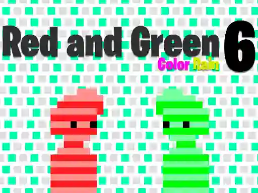 لعبة Red and Green 6 Color Rain على الانترنت