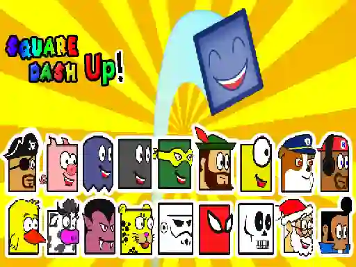 لعبة Square Dash Up على الانترنت