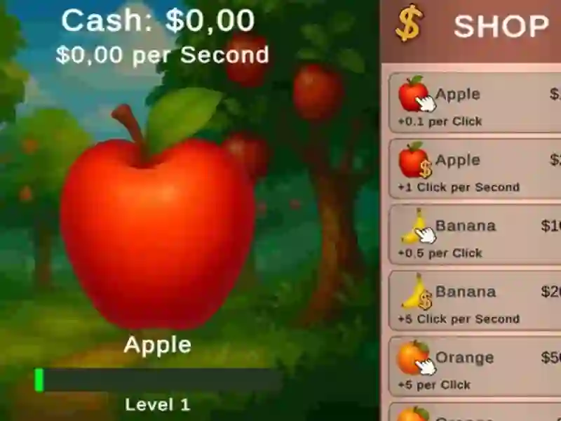 لعبة Fruit Clicker على الانترنت