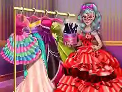لعبة Dove Carnival Dolly Dress Up على الانترنت