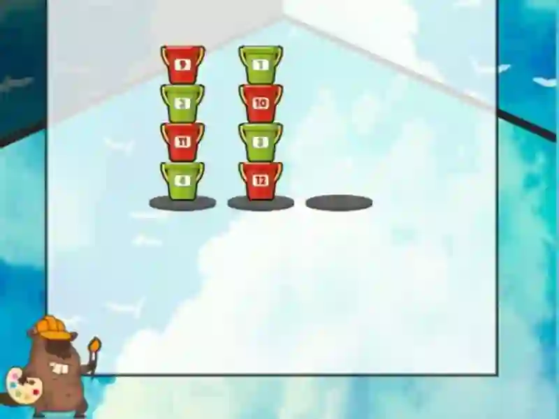 لعبة Sort Buckets على الانترنت