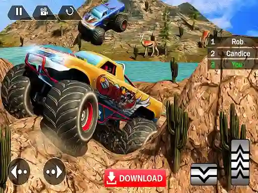 لعبة Racing Monster Truck على الانترنت