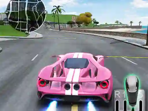 لعبة Traffic Zone Car Racer على الانترنت