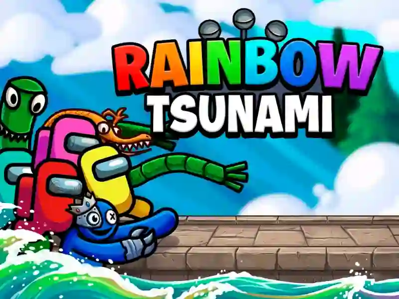 لعبة Rainbow Tsunami على الانترنت