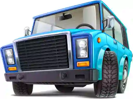 لعبة Cartoon Trucks Puzzle على الانترنت