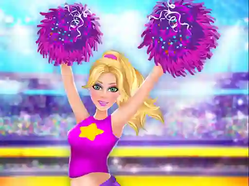 لعبة Highschool Cheerleader Dressup على الانترنت