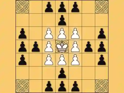 لعبة Tafl: viking chess على الانترنت