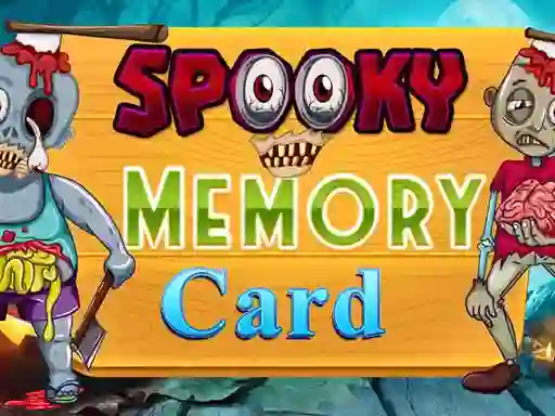 لعبة Spooky Memory Card على الانترنت