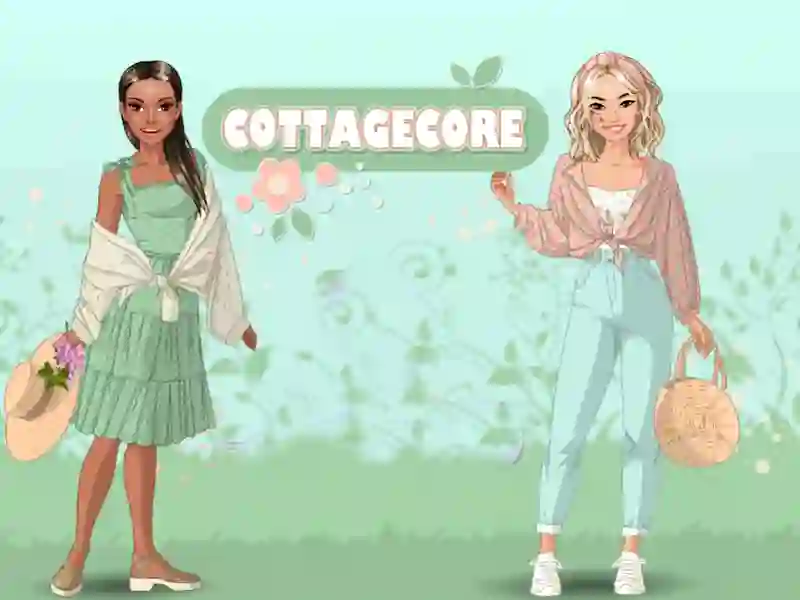لعبة Cottagecore على الانترنت