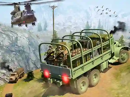لعبة Army Cargo Transport Driving على الانترنت