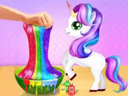 لعبة Unicorn Slime Maker على الانترنت