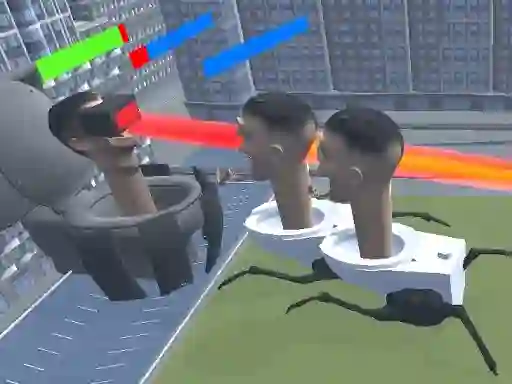 لعبة Merge Toilet Skib Fight على الانترنت