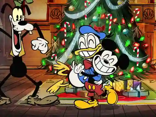 لعبة Preparing Mickey For Christmas Match 3 على الانترنت