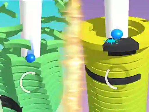 لعبة Stack Ball Helix على الانترنت