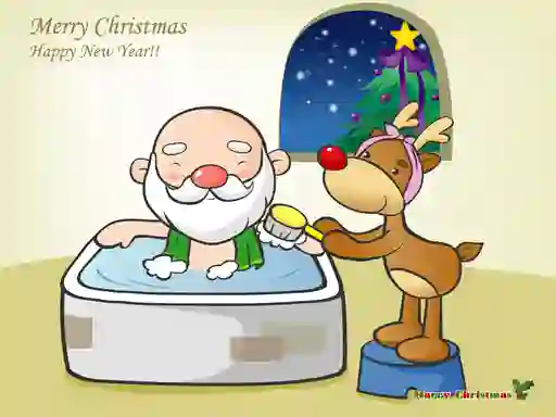 لعبة Funny Christmas Puzzle على الانترنت