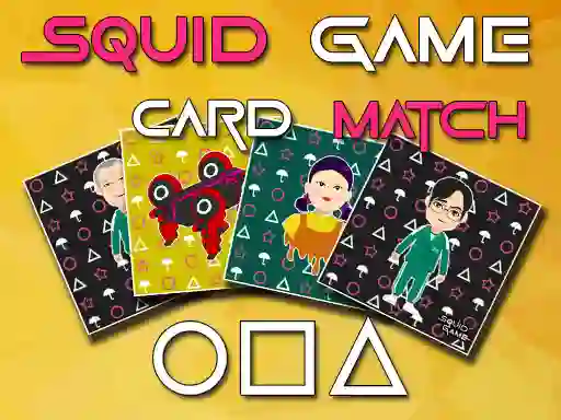 لعبة Squid Game Memory Card Match على الانترنت