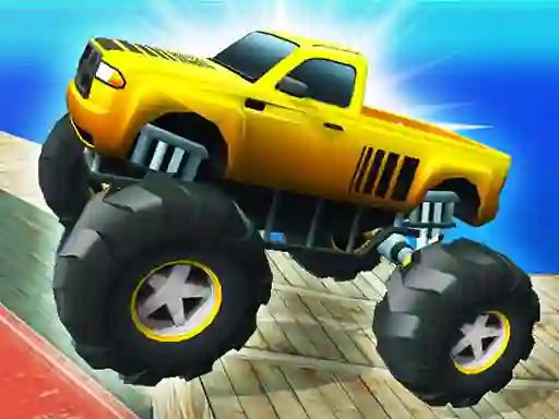 لعبة Monster Truck Port Stunt على الانترنت