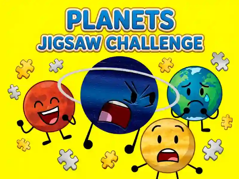 لعبة Planets Jigsaw Challenge على الانترنت