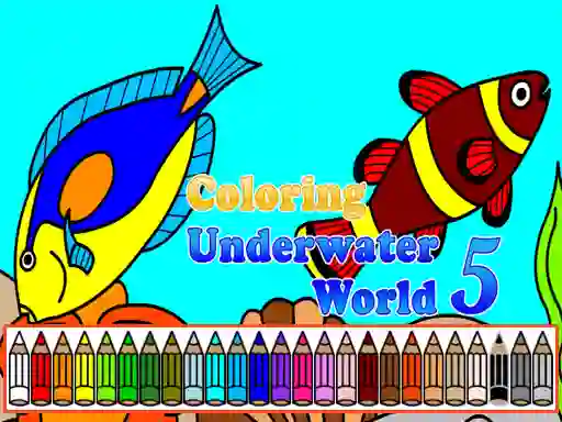 لعبة Coloring Underwater World 5 على الانترنت