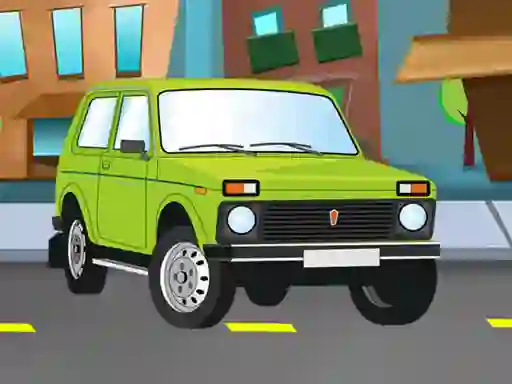 لعبة Russian Cars Differences على الانترنت