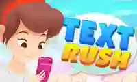لعبة Text Rush على الانترنت