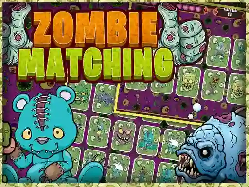 لعبة Zombie Matching على الانترنت