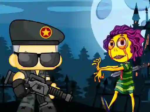 لعبة Zombie Shooter 2d على الانترنت