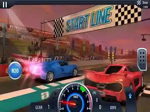 لعبة Fast Line Furious Car Racing على الانترنت