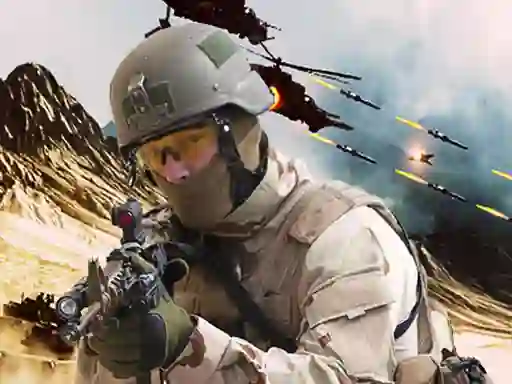 لعبة Modern Commando Combat على الانترنت