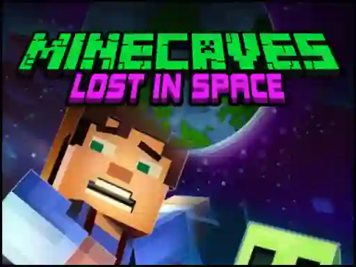 لعبة Minecaves Lost in Space على الانترنت